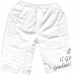  Gyerek Rövidnadrág Ifjúsági Pamut Fehér 140 CM MODELL: 1193A (KRÓTKIE SPODENKI BIAŁE 1193A)