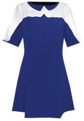 Bergamo Ruha Rövid Térdig Érő Tunika Rövid Ujjú Kék S 36 MODELL: 472