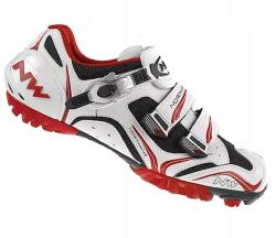 Northwave Pedálos cipő Northwave Razer Sbs Carbo Mtb méret 39 black white red (80102011 54)
