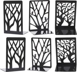 BOTC Podpórka Do Książek Metalowa podstawka pod książki Uchwyt na książki 6 Szt (Bookend)