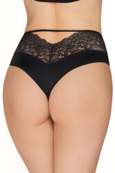 Babell 158 magas derekú tanga, fekete, S