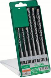 STALCO SDS-plus betonfúró készlet, 6 darabos, 5, 0-12, 0 mm (S-26512)