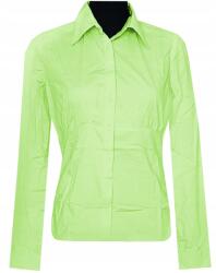  Női Blúz Ifjúsági Ing Hosszú Ujjú Póló Zöld S MODELL: 788