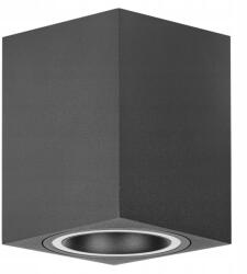 Masterled Felületre szerelhető halogéncsöves spotlámpa GU10, négyzet alakú, fekete, Masterled (LVTOPR2145)