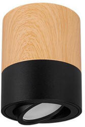 Masterled Felületre szerelhető halogén csőre szerelhető spotlámpa GU10 kerek fekete-barna Masterled (LVTLAM0944)