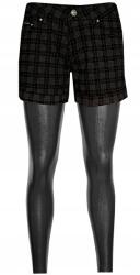  Női Rövidnadrág Ifjúsági Rövidnadrág Fekete S M MODELL: L-K0727 (LK-0727)