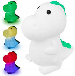 Masterled Gyerek Dekoratív Dinoszaurusz LED Éjszakai Fény 2.5W 25lm 3000K Meleg RGB 360° Fehér Masterled (LVTBIU0075)