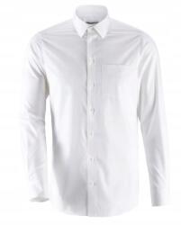 Koszulland Gyerek hosszú ujjú ing fehér, zsebbel 27-es 98-as méret (z217)