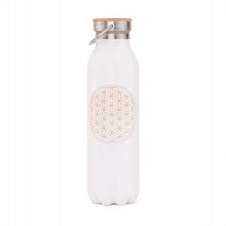  Bodhi thermo palack 600 ml rozsdamentes acél, Élet Virága mintás, fehér (4250367925256)