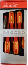 ABRABORO VDE szigetelt csavarhúzó készlet 6db-os 1000 V-os (ABR-028307)