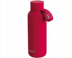 QUOKKA Solid, rozsdamentes acél kulacs termosz füllel, cseresznyepiros, 510ml, 40185 (40185)