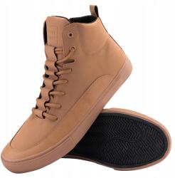 Ombre Férfi sportcipő barna magasszárú kényelmes cipő OM-FOSH-0176 V3 r 40 (160789)
