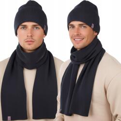  Férfi Sapka Szett Téli Sál Meleg Divatos Lengyel gyártás 4004 -01