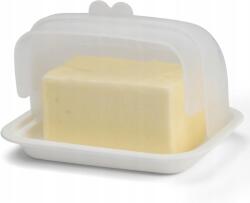  Vajtartó Fedéllel Széles Műanyag Tartály Konyha Fehér (B0D484864Q)