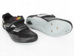 Northwave Pedálos kerékpáros cipő Northwave Jackal méret 47 országúti Black silver (80161002 11)