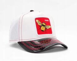 Goorin Bros Goorin Bros. fehér sapka, a vörös királynő lakkbőrből (101-0117-WHI)