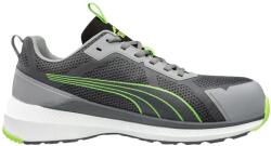 PUMA Slide Grey/Green Munkavédelmi cipő (S1PS, ESD, FO, HRO, SR) (PUM-645010)