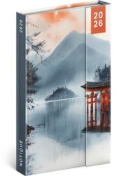 Notique Heti mágneses napló Japán 2026, 13 x 21 cm (PGD-35539-V)