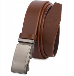 Beltimore Öv férfi bőr nadrág automata elegáns prémium bőr Beltimore (A18brown_115)