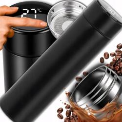  Termosz Bögre Hőmérővel Termo Bögre Led Kijelzővel 500ml (TERMOS 500 ML)