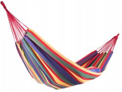 VERK GROUP Verk Hamaka függőágy 200 x 150 cm vastag piros csíkokkal (01300_CC)