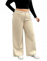 Shein Női Farmer Nadrág Bézs Klasszikus 44 1DI