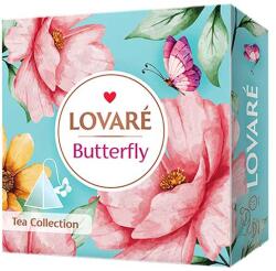Lovare Lovaré Pillangótea gyűjtemény 90g (45 piramis, teagyűjtemény) (4820198879891)