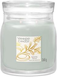 Yankee Candle Yankee Candle® Serenity Stone Signature közepes üveggyertya 368 g