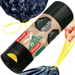 Paclan Szemeteszsák Paclan Univerzális 60 Liter 15 Db Tekercs Erős Fekete (5900942133789)