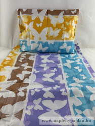  Pillangós mintás ágyneműhuzat garnitúra (3 részes, 200-as, ) (492_008)