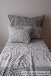  Krepp szürke ágyneműhuzat garnitúra (3 részes, 200-as, ) (446_021)
