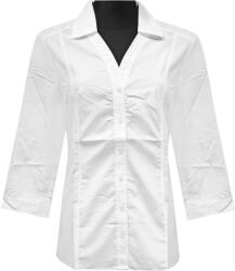  Női Ing 3/4-ES Ujjú Profi Pincérnő Munkaruha Fehér 34 (195183NP8)