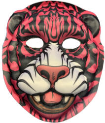  Tigris, rózsaszín, polifoam álarc