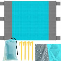 Trizand 1Mcz Strand piknik takaró vízálló csapokkal 208 x 208 cm (21209)