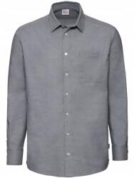  Férfi Ing Hosszú Ujjú Vendéglátóipari Pincérnő Szürke 37 38