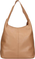 Italia Női bőr válltáska Italia Margo - Világosbarna