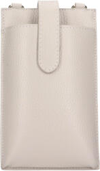 Italia Női bőr táska mobiltelefonhoz és iratokhoz Italia Dita - szürke