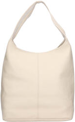 Italia Női bőr válltáska Italia Margo - krém