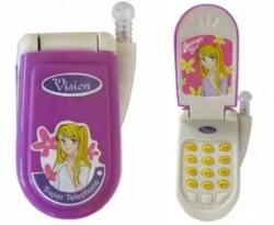 Vision Mobiltelefon Gyerek Telefon Dallamos Hanggal Lila (phone pink)