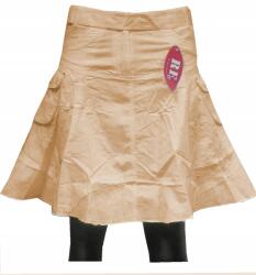  Rövid Ifjúsági Szoknya Térdig Érő Krémszínű Szoknya 44 XXL MODELL: 1135A