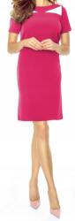 Bergamo Ruha Rövid Térdig Érő Tunika Rövid Ujjú Sötét Rózsaszín M 38 MODELL: 612
