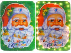 FGH Kétoldalas Mikulás Kép Karácsonyra Világító 3D (OBRAZEK ŚWIECIĄCY MIKOŁAJ)