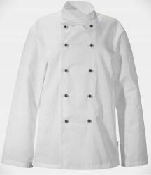  Férfi Szakács Köpeny Profi Munkaruha 48 Fehér 195337 (195337-900)