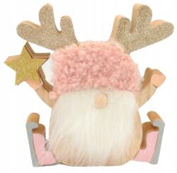  Fa Figura Karácsonyi Dekoráció 16cm (365147-SI)