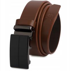 Beltimore Öv férfi bőr nadrág automata elegáns prémium bőr Beltimore (A14brown_85)