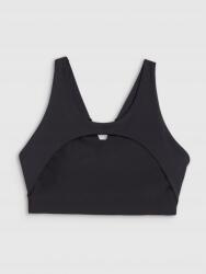 4F Női közepes alátámasztású edzőmelltartó fekete L-es méret (4FWSS25USBAF150-20S-L)