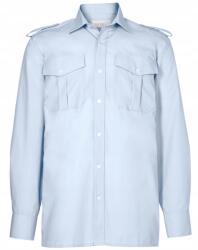  Férfi Ing Hosszú Ujjú Vendéglátóipari Pincérnő Kék 35