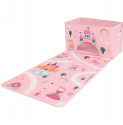 JJA Játéktároló doboz Absolu Chic szőnyeggel 97, 5x39x24 cm rózsaszín (3208120)