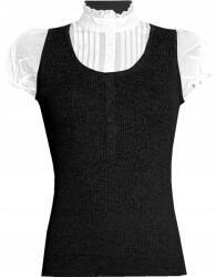 Metersbonwe Női Blúz Rövid Ujjú Póló Fekete Fehér M 160 85