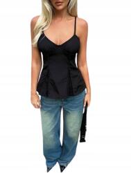 Forever 21 Fekete Női Cipzáras Felső 38 1DH